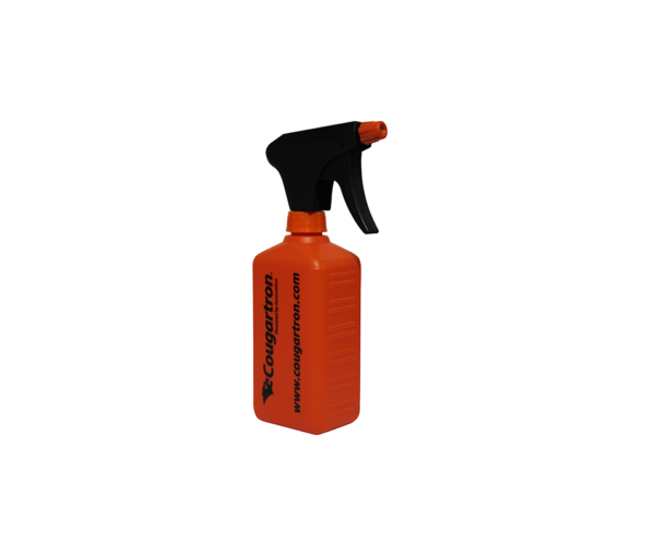 Cougartron sprayflaska med spruta (tom) – 500 ml