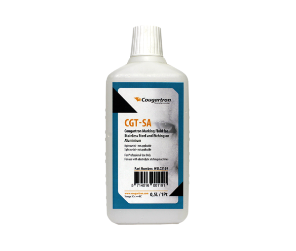 CGT-SA vätska för märkning av rostfritt stål och etsning på aluminium 0,5L