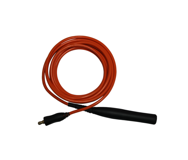 Orange kabel med handtag för InoxFURY betningsmaskin – 6m