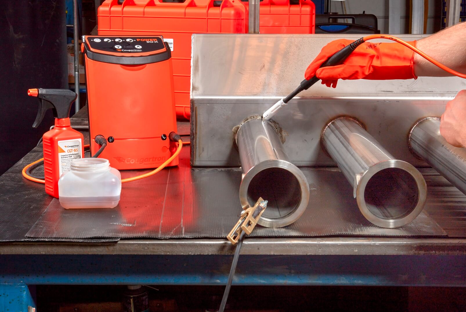 Power30X weld cleaning, polishing and marking modes