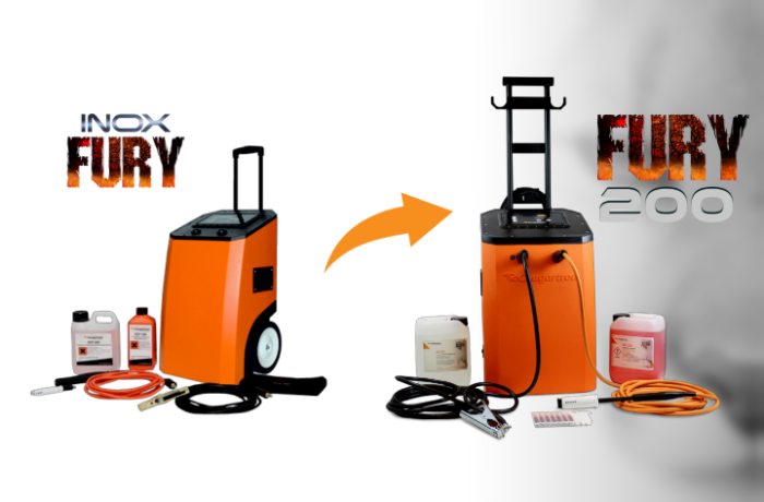 The new model of our InoxFURY weld cleaner – Cougartron FURY 200 is now available!